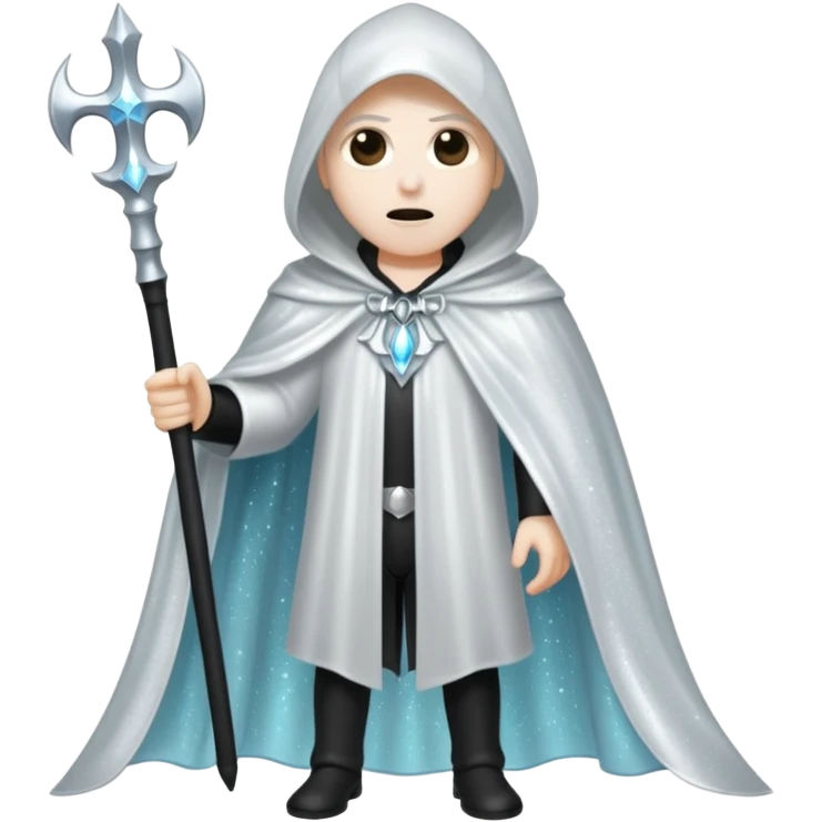 glitter white reaper emoji