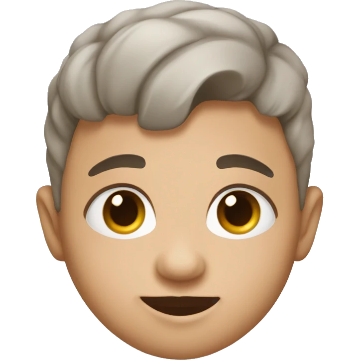 Bebé colocho emoji