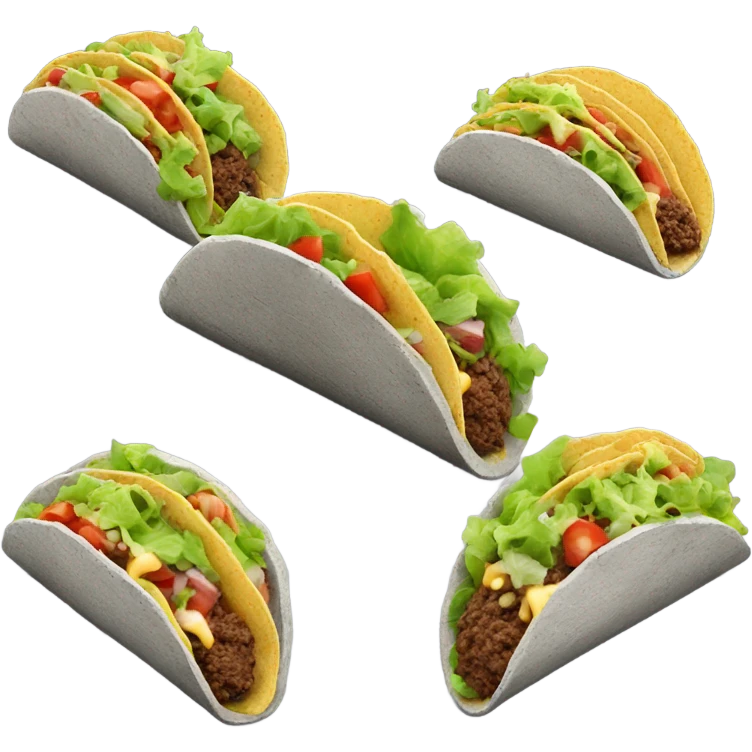 Concrete taco emoji