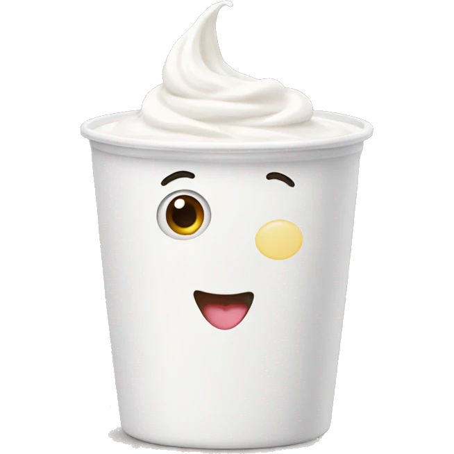 yogurt emoji
