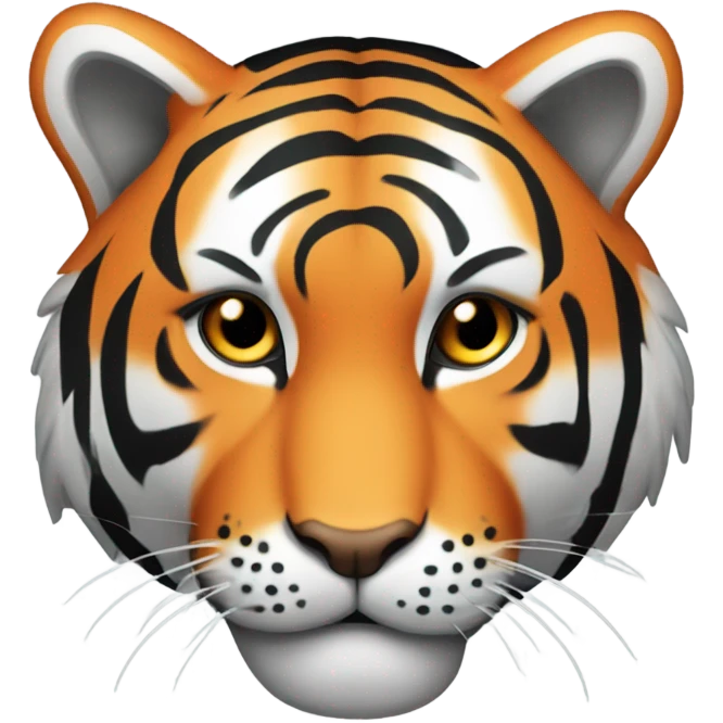 tiger wearing a hoodie emoji