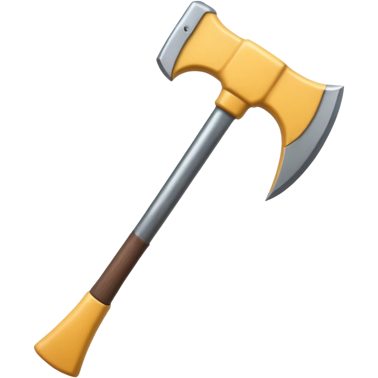 huge axe emoji
