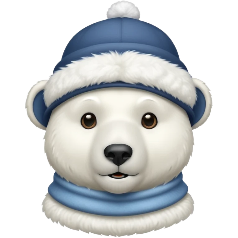 polar bar with hat emoji