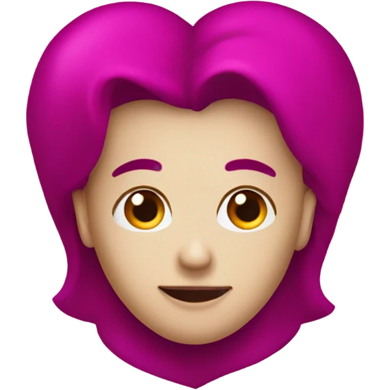 Red-Violet heart emoji
