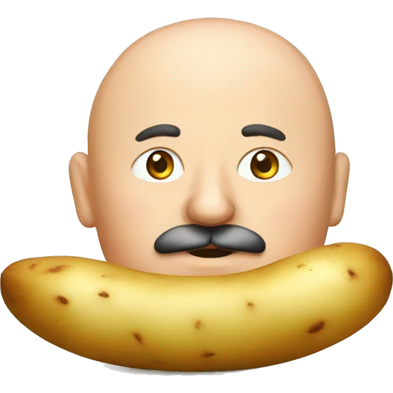 Lukashenko and potato emoji