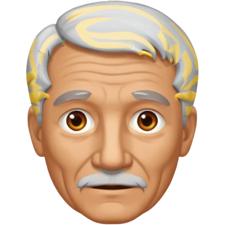 Old man whit black Dick emoji