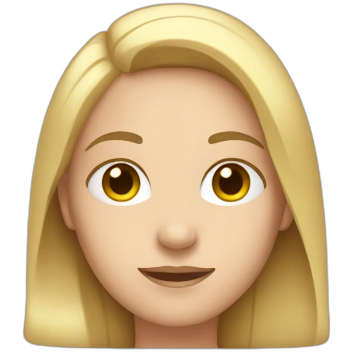 white woman shows peace emoji