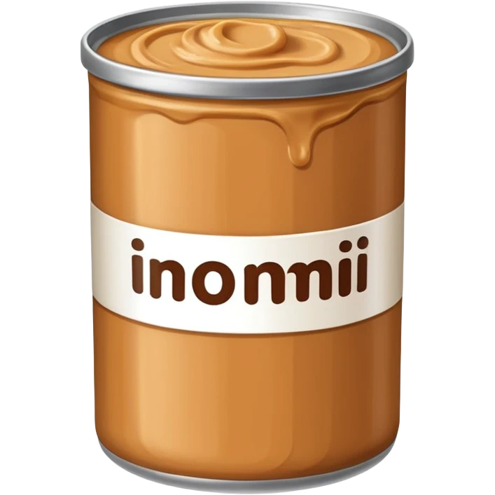 peanut butter in a alani emoji