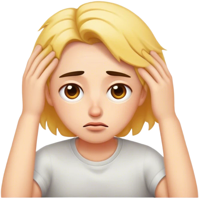 Tired designer emoji