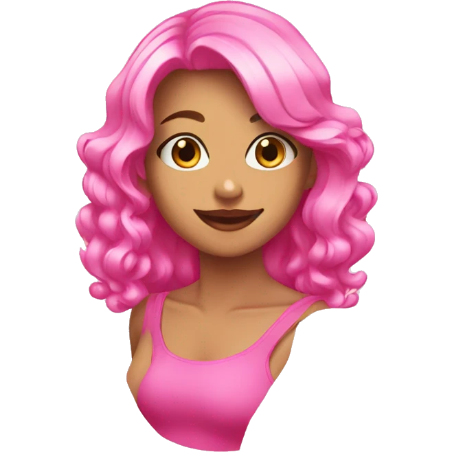 🔗 pink emoji
