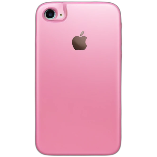 Pink Iphone 15 emoji