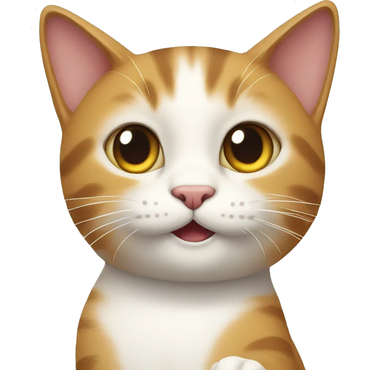 Cat giving thumbs up emoji