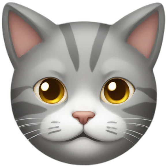 Sleepy cat emoji