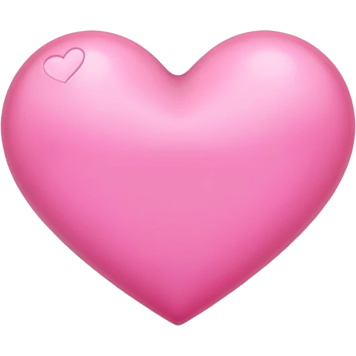 Pink Heart emoji