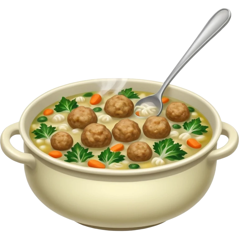 Italian Wedding soup emoji