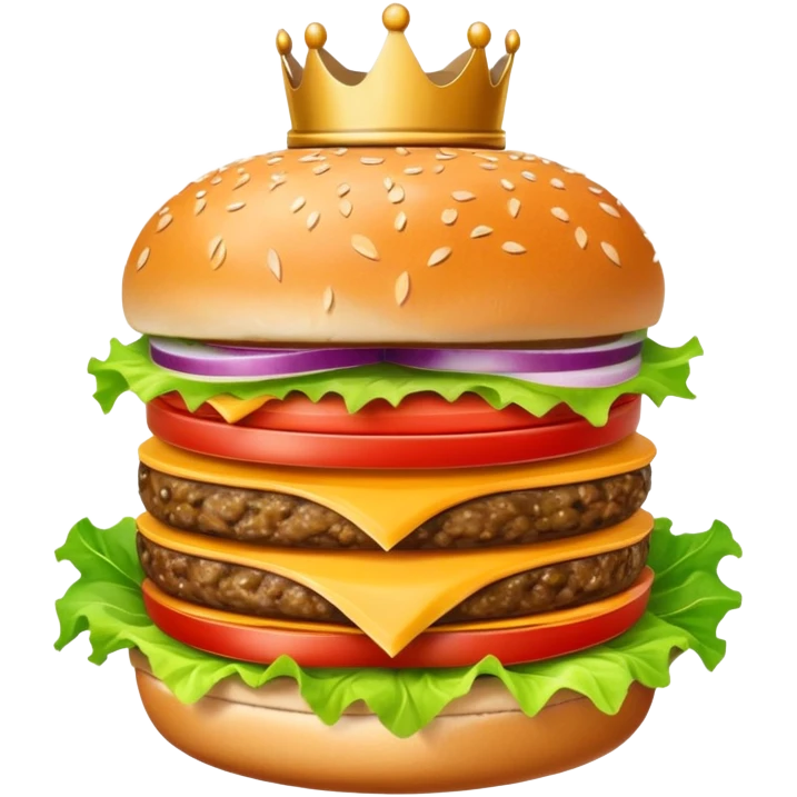 king burger emoji