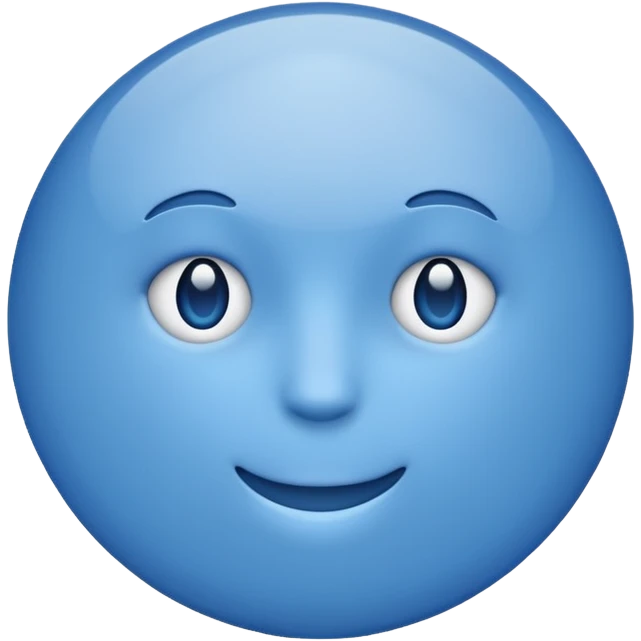 🔵 emoji