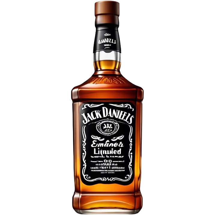 Jack Daniel’s whiskey bottle  emoji