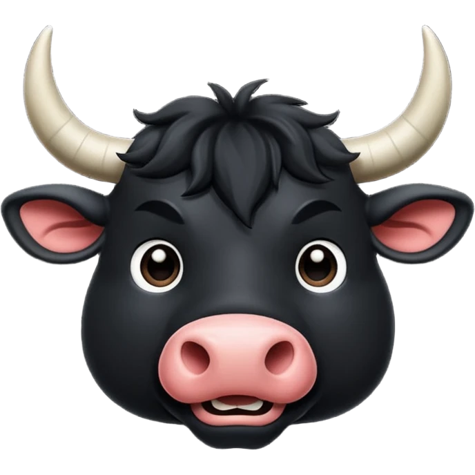 Ferdinand (black) from the Ferdinand disney movie emoji