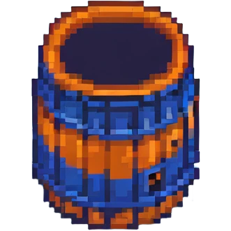 orange road construction barrel emoji
