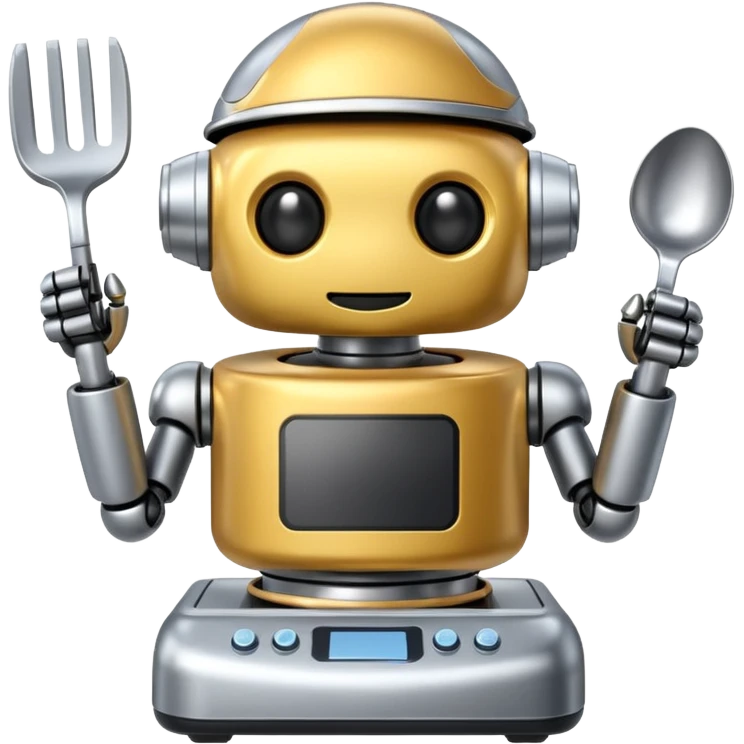 cooking robot emoji
