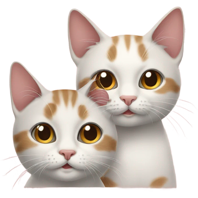 two cats emoji