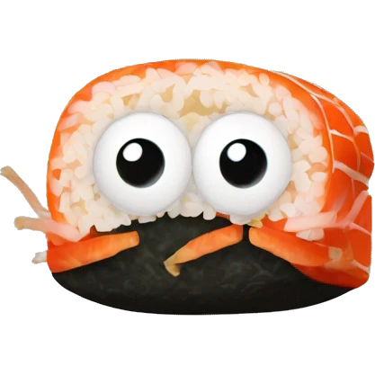spider sushi superman emoji
