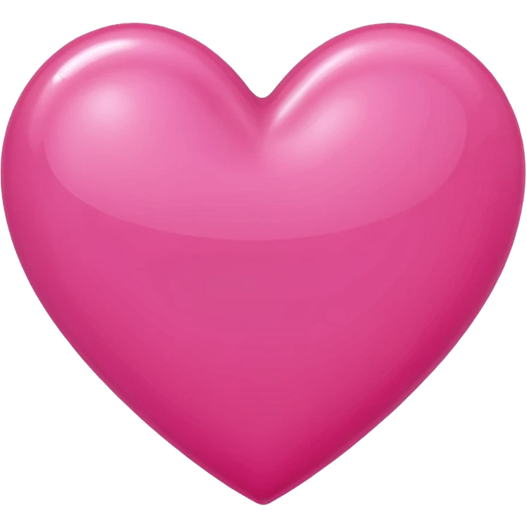 Pink heart letter emoji