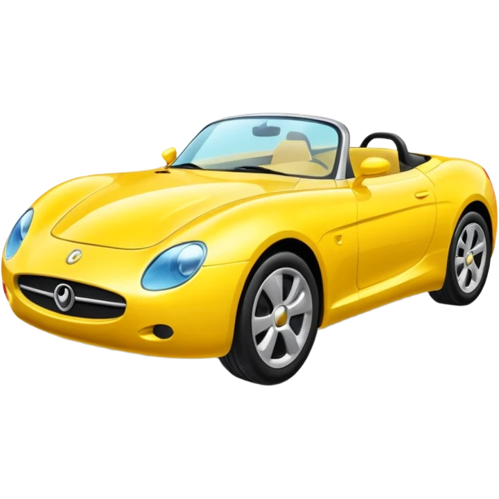 yellow car emoji
