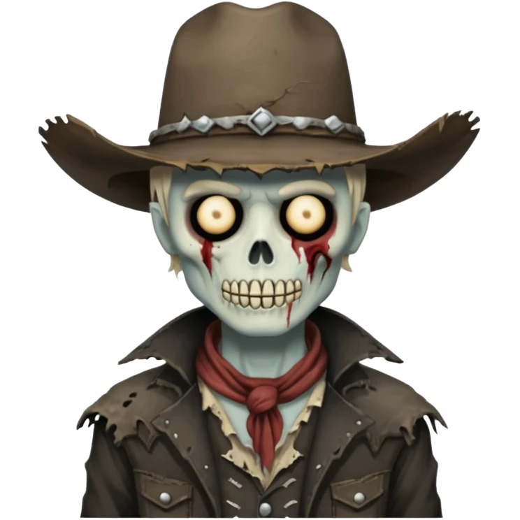 ghoul cowboy emoji
