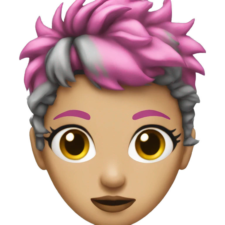 Punk girl emoji