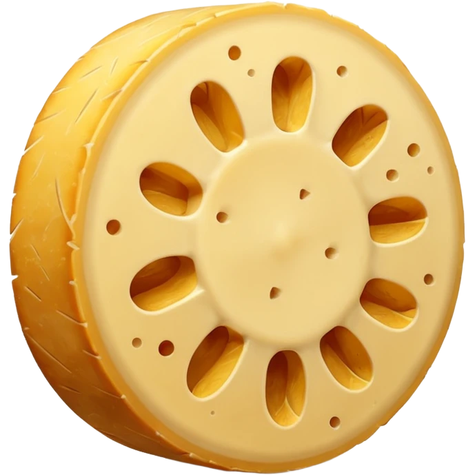 Cheese wheel italian  emoji