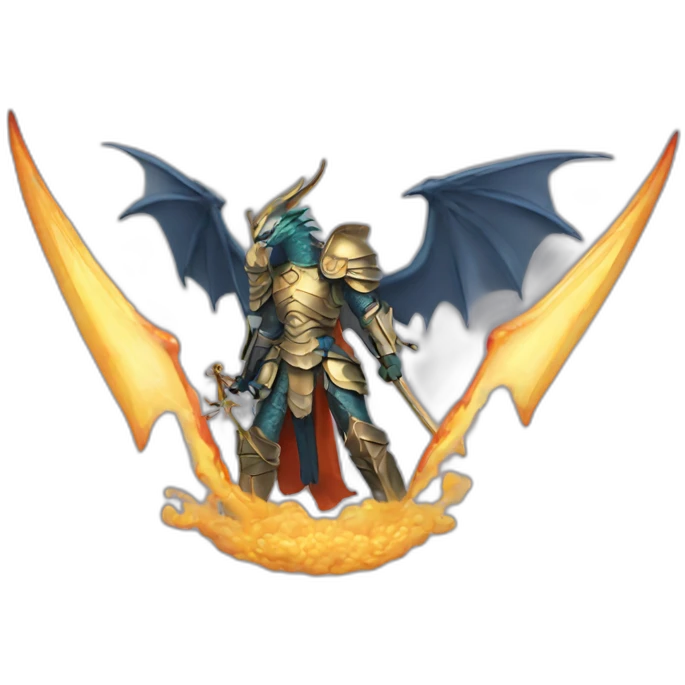 saint michael kill dragon emoji