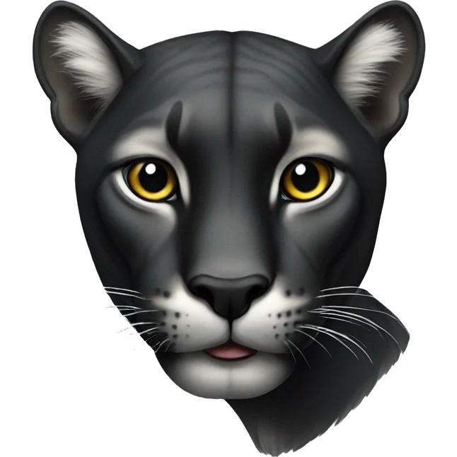 black puma  emoji