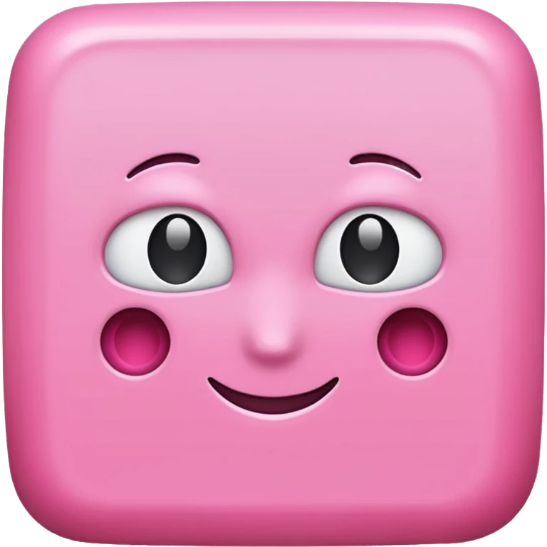 icon pink block emoji