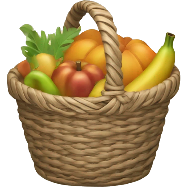 cornucopia basket emoji