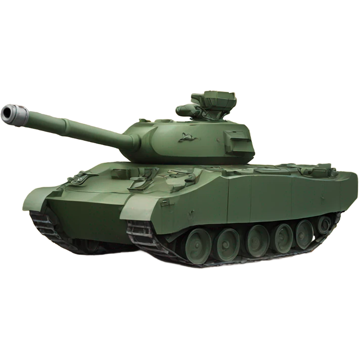 Tank in the mountains  emoji
