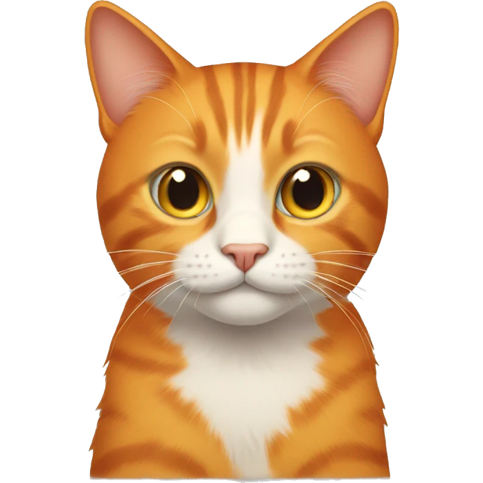orange cat  emoji