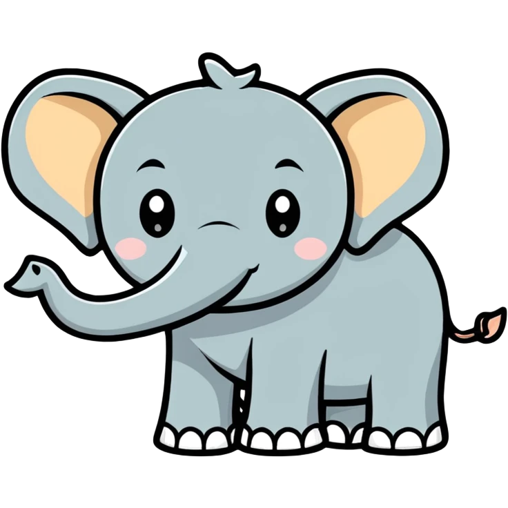 Elephant emoji