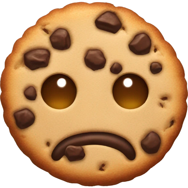 Hard cookie emoji
