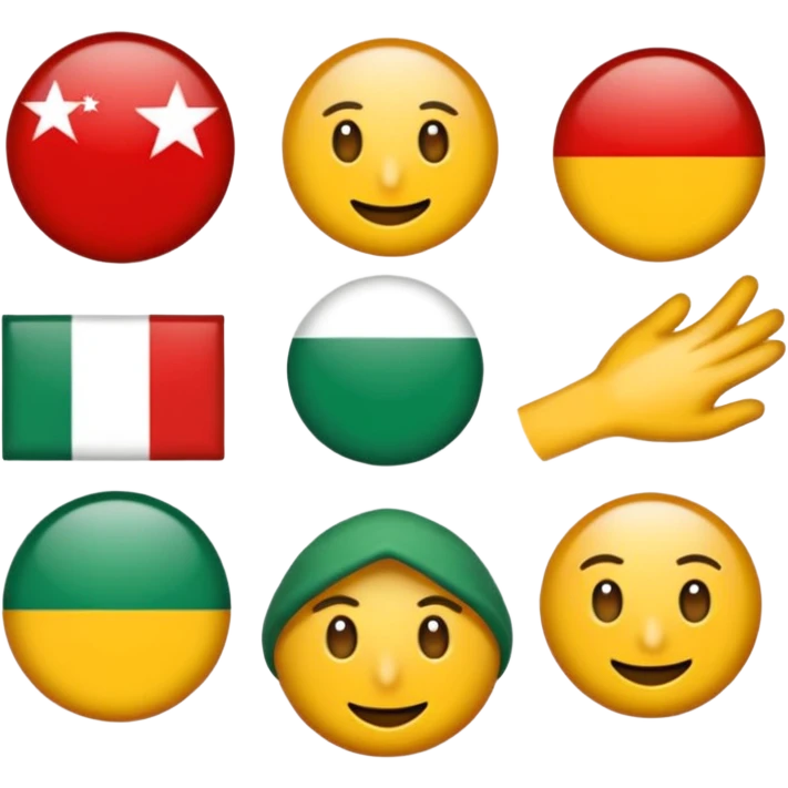 Kürdistan bayrağı emoji 🇹🇯 bunun gibi emoji