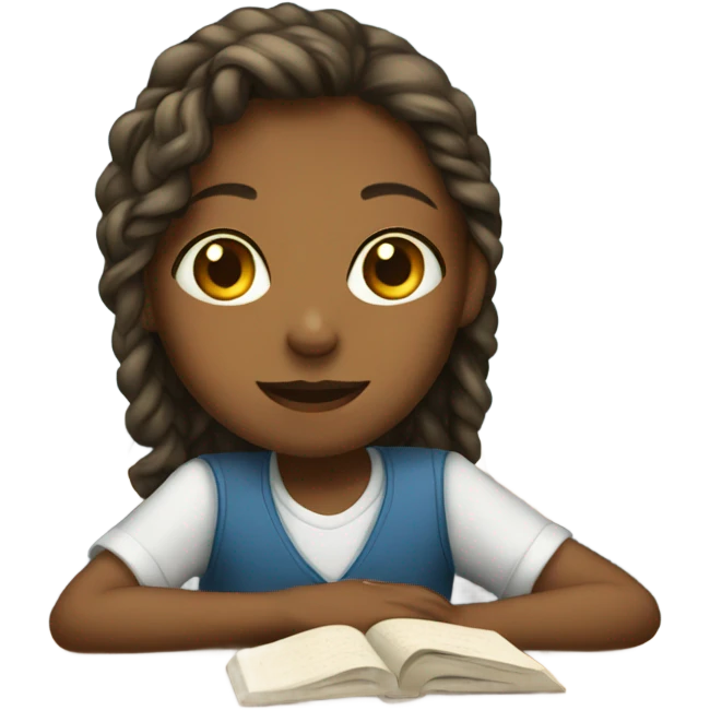 girl in school emoji