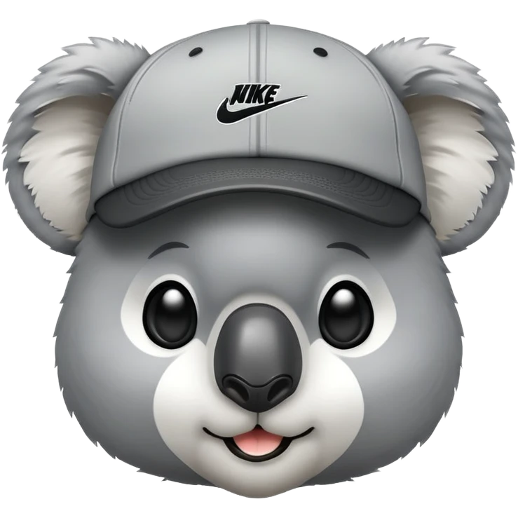 Koala Face wearing  Nike cap emoji