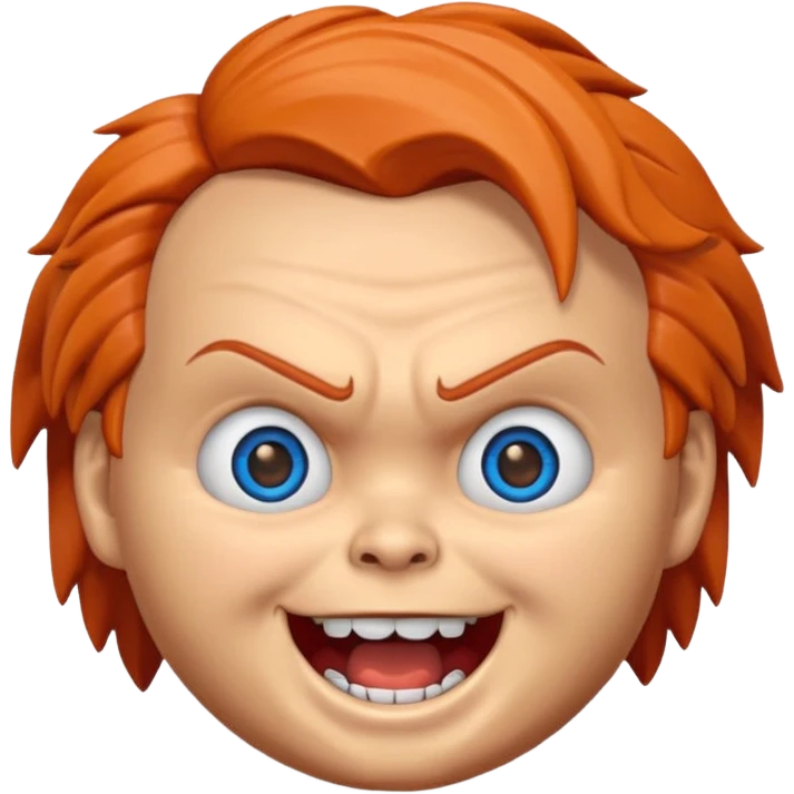 Un emojin de chuky emoji