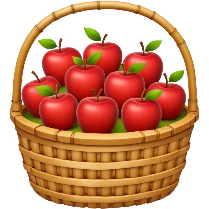  bamboo-basket apples emoji