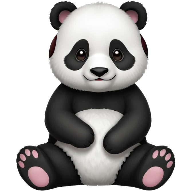 cute panda  emoji