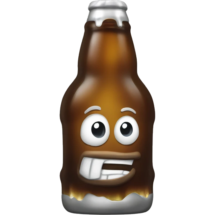 shatered sternburg beer bottle emoji
