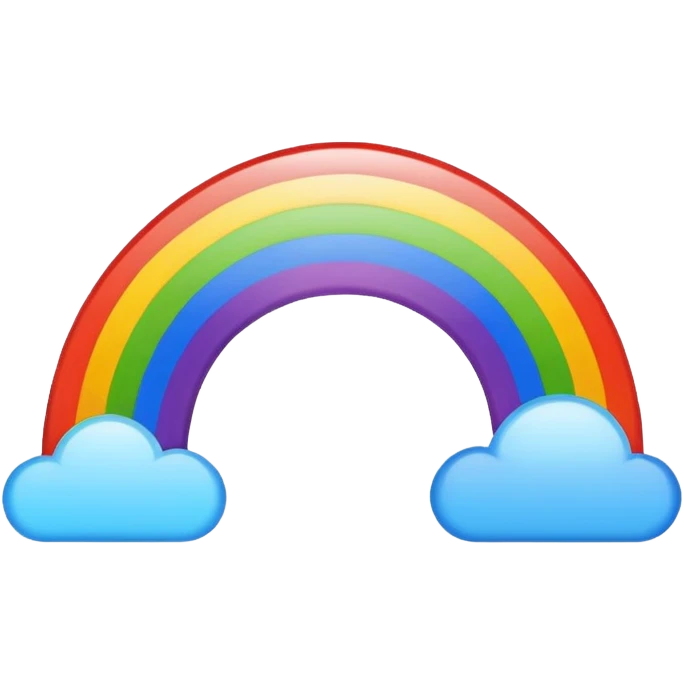Rainbow emoji