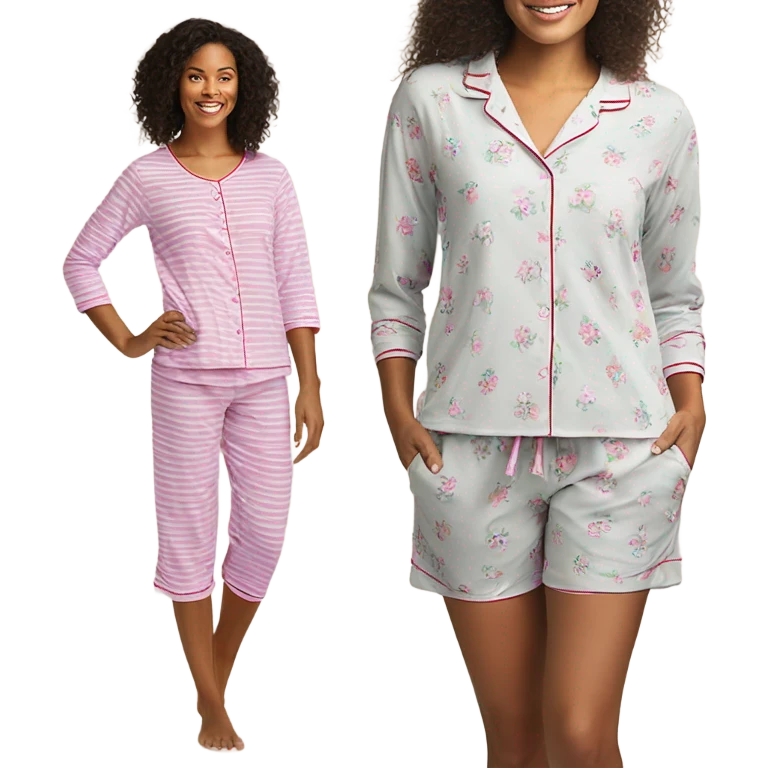 women's pajamas emoji