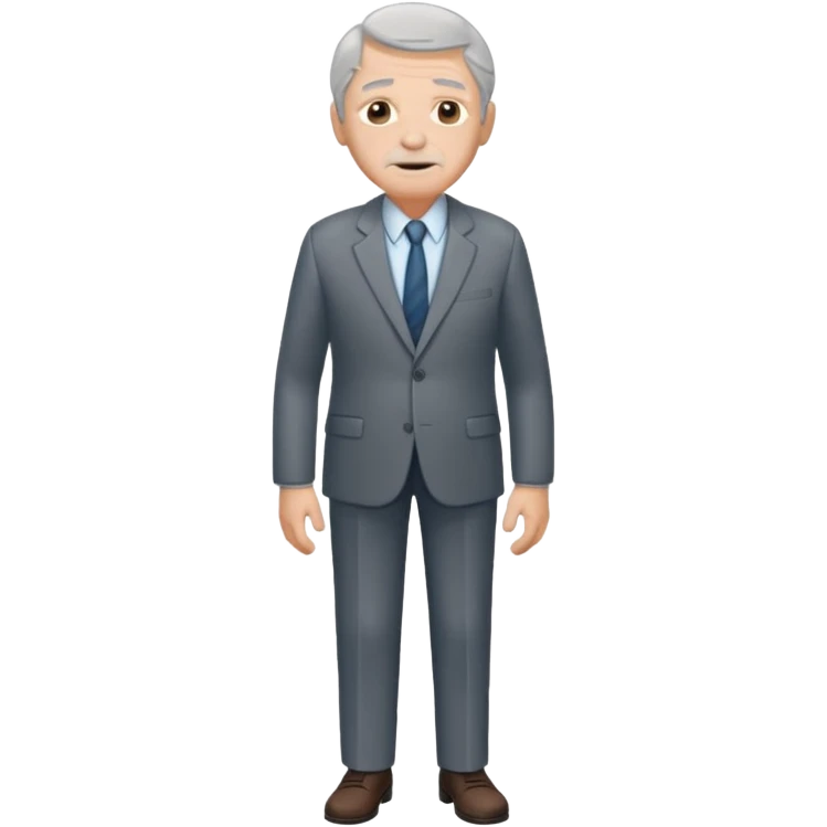 old man full body emoji